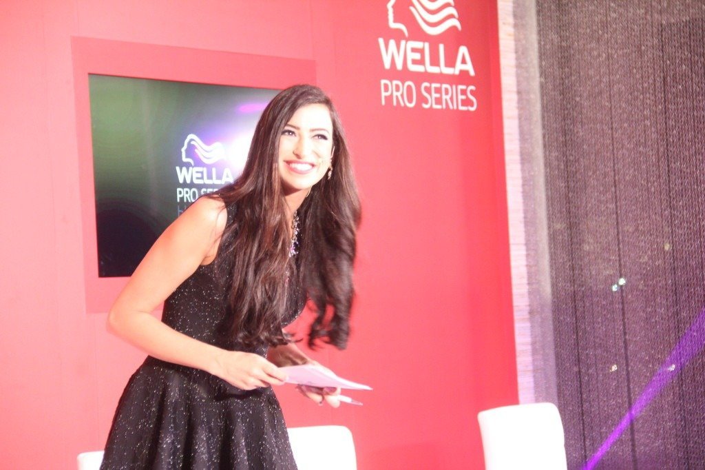 Onstage International | Shereen Mitwalli Presenting in Wella Pro Series Launch Event
